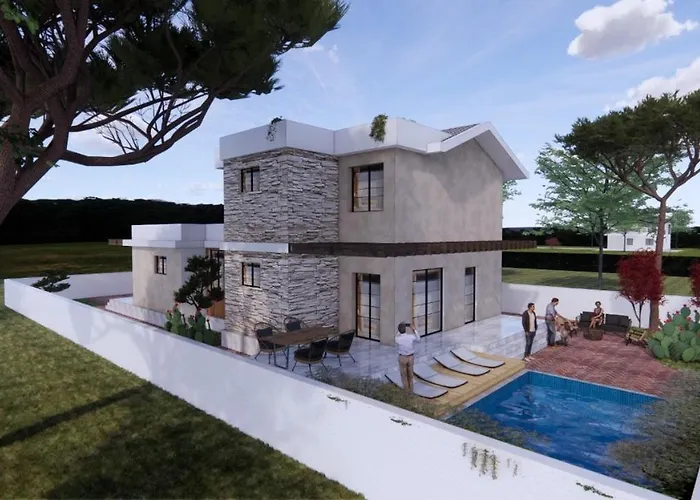 別荘 Pinetrees House With Swimming Pool *